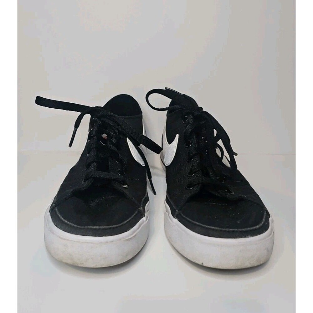 Nike Court Legacy Women's Canvas Sneakers Black/White CZ0294-001 Size 9.5 - Picture 2 of 7